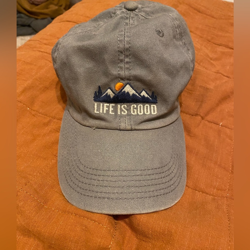Life is good baseball cap